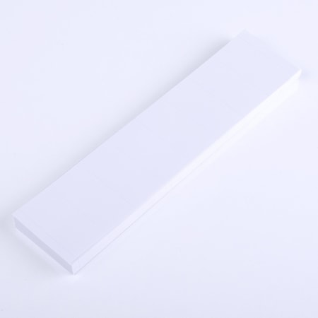 Mastervision MasterVision, Magnetic Data Card Replacement Paper Inserts, 3"x1.75" Inserts, White, PK500 FM1513